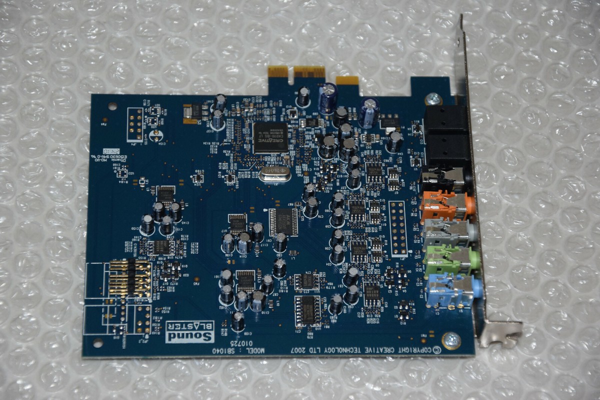 Creative Sound Blaster X-Fi Xtreme Audio Computer Card SB1040 PCIe