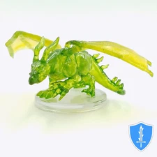 Emerald Dragon Wyrmling - Fizban's Treasury of Dragons #13 D&D Icons of Realms