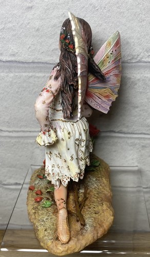 Limited Edition LeonardoFairy Figure Christine Haworth The Perfect Rose Defect - Picture 4 of 8