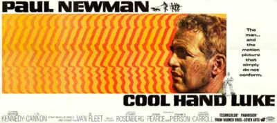 1967 COOL HAND LUKE VINTAGE DRAMA MOVIE POSTER PRINT STYLE B 16x36 9MIL PAPER