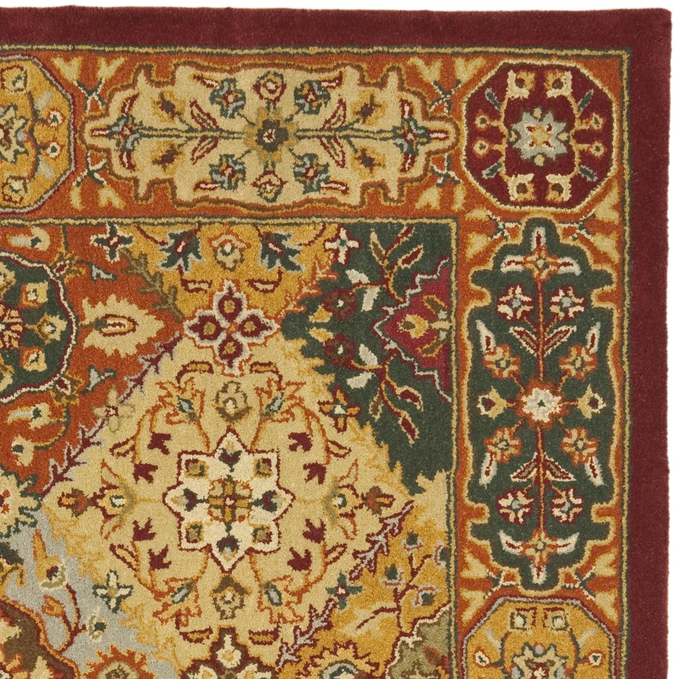 Safavieh Heritage MULTI 4' X 4' Square Area Rug - HG512A-4SQ - Image 3 of 3