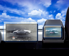 Tesla Cybertruck Screen Protectors Front Back Clear HD, 9H, 2023-2025