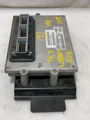 02 JEEP LIBERTY 3.7L ECU ECM Engine Control Module OEM 56041606AH 