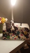 Moschino Rare Limited Edition Pony Hair Floral Purse...NWOT