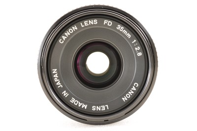 Canon New FD NFD 35mm f2.8 MF Wide Angle Lens *Near Mint* #3464 | eBay