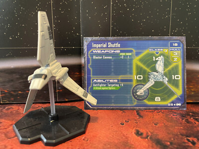 Star Wars Miniatures, Starship Battles, #39 Imperial Shuttle, SW