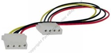 8"inch Molex 4pin Female-F,FF Server Internal Power Supply Cable/Cord/Wire