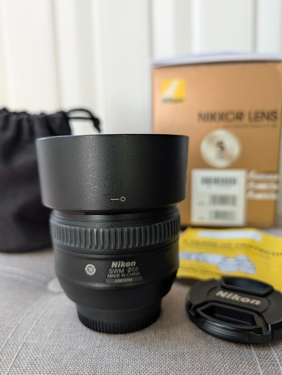 新品級 ｜ Nikon AF-S NIKKOR 50mm F1.4 G｜E048 Amazon.com : Nikon AF-S FX NIKKOR 50mm f/1.4G Lens with Auto Focus