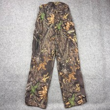 Field  Stream Hunting Pants Mens Medium Camo Realtree No Scent Lined Cargo