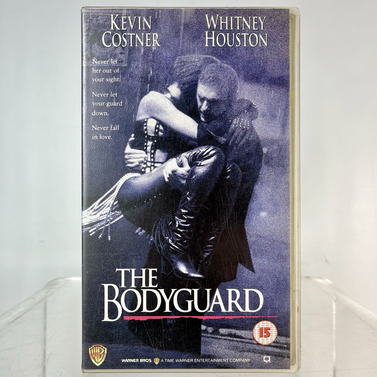 THE BODYGUARD Video Tape VHS CASSETTE PAL 1992 Whitney Houston Kevin Costner