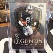2025 Topps Chrome Legends Tim Brown Legends Insert LOG-22 Oakland Raiders