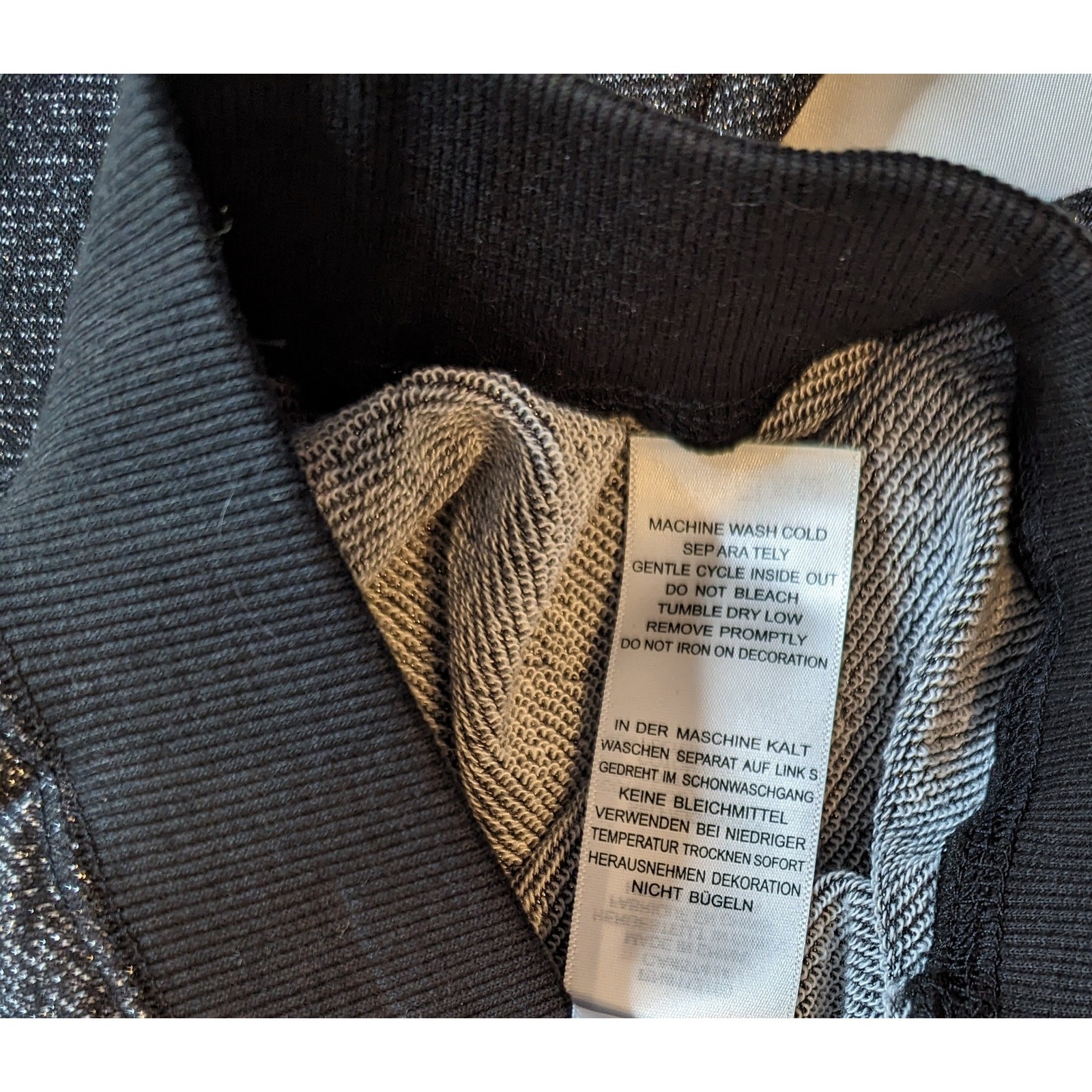 True Religion Girls Black Sparkle Leggings Jogger Pants thumbnail 6