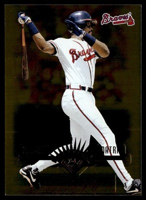 1997 Leaf Fractal Matrix Fred McGriff #97