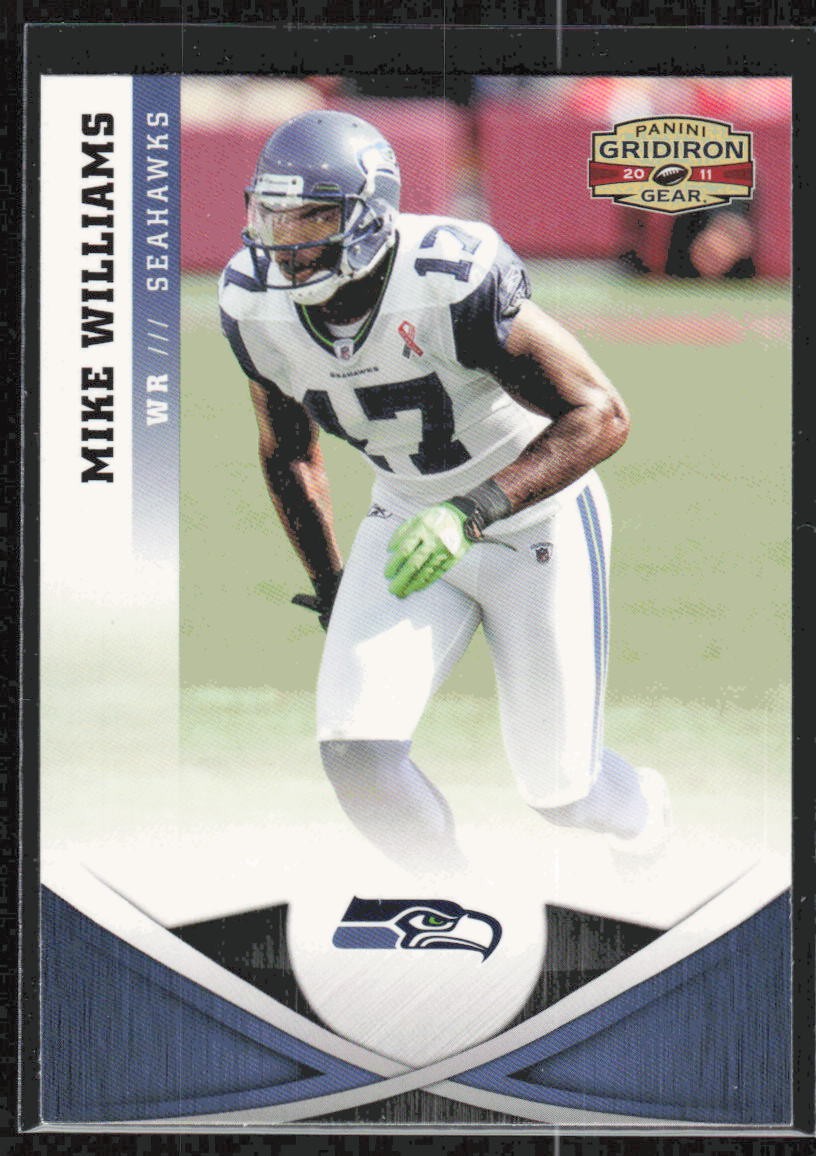2011 Panini Gridiron Gear Mike Williams #127 Seattle Seahawks