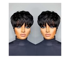 Pixie Cut Wig Human Hair Short Pixie Cut Wigs for Women Human Hair Glueless...