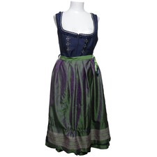 Couture Couture, Dirndl, Größe: 42, Noemi, Blau/Grün/Lila #Agd