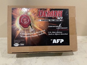 New DEMON AFP Personal Fall Limiter 6ft Web Lifeline.