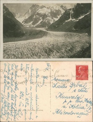 CPA Chamonix-Mont-Blanc Mer de Glace 1929