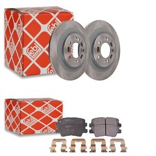 Febi Bremsscheiben hinten Ø300mm + Beläge passend für Hyundai i40 I CW VF 1.7 
