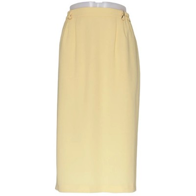 Tuomi Tuote, Rock, Größe: 44, Gelb, Polyester, Einfarbig, Damen #CZh