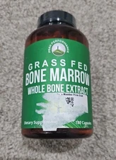 Peak Performance Grass Fed Bone Marrow Extract Capsules 180 Ct Superfood Exp3/27