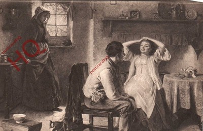 Ansichtskarte> H. König, Eifersucht und Flirten