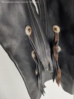 Kelly's Mens Black Leather Adjustable Waist Motorcycle Work Chaps No Size — photo 8