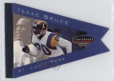 1998 Playoff Contenders Pennants Blue Isaac Bruce #90 HOF 12zm