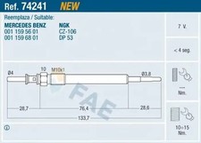 Bougies de préchauffage Mercedes CLASSE C