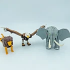 Vintage 1997 Beast Wars Magnaboss Combiner Set Silverbolt Ironhide Prowl