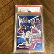 2021 Panini Donruss Elite Football Saquon Barkley Elite Star Status MINT ONLY 10