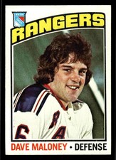 1976-77 Topps Dave Maloney #181 - New York Rangers