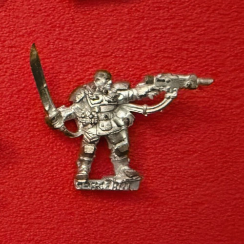 STORMTROOPER KASRKIN SERGEANT OOP METAL IMPERIAL GUARD ASTRA MILITARUM WARHAMMER