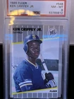 Fleer 1989 Ken Griffey Jr. #548 Seattle Mariners Rookie PSA 8 Baseball Card