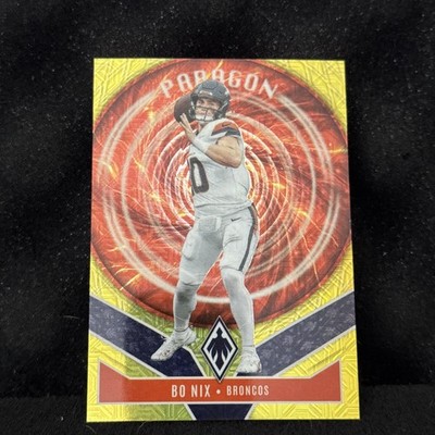 2025 Phoenix Paragon #14 - Bo Nix - Yellow Mojo /49