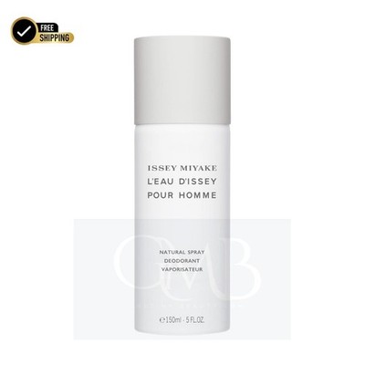 Issey Miyake L Eau d Issey Pour Homme Deodorant Spray 5.0 oz 150 ml for Men New