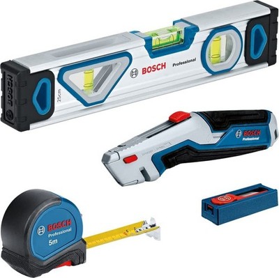 Bosch Professional (Bosch) Professional Hand Tools Set of 4 1600A027M3 Blue