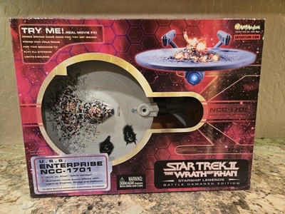 Art Asylum Action Figure  U.S.S. Enterprise NCC-1701 Battle Damaged