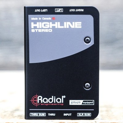 Radial Engineering Highline Stereo Passive Line Isolator Two Channel Isolator