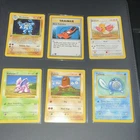Wizards of the Coast Pokemon TCG Base Set 1999 English 6-Card Lot Machamp 1st