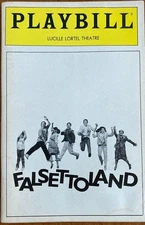 Playbill FALSETTOLAND STEPHEN BOGARDUS FAITH PRINCE HEATHER MacRAE January 1991