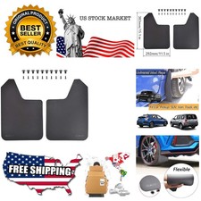 Universal Mudflaps for Car Pickup SUV Van Truck Mud Flaps Splash Guards Mudgu...