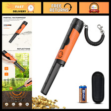 Waterproof Metal Detector Pinpointer Wand - High Sensitivity 360  Detection, Eas