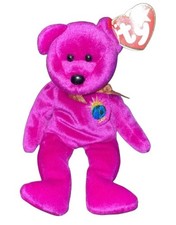 RARE 1999 TY Beanie Baby Millennium / Millenium Bear – Retired w/ Errors