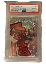 Panini Absolute Kaboom! Horizontal Jaxon Smith-Njigba #15 Rookie PSA 10 Seahawks
