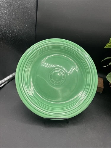 Vintage Fiesta Ware Light Green 10 3/8” Dinner Plate 1950-1959 ST1