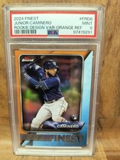 2024 Topps Finest Finest Rookie Design Variation Junior Caminero #FRD8