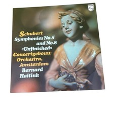 Philips 6500099 Schubert Symphonies 5 8 . Bernard Haitink / COA Lp EX