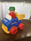 Vintage Tomy 1991 Push N Go Dump Truck Toy — photo 1