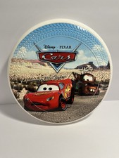 Vintage Disney Pixar Cars Flying Disc - Frisbee Lightning McQueen 9 3/4 Inch